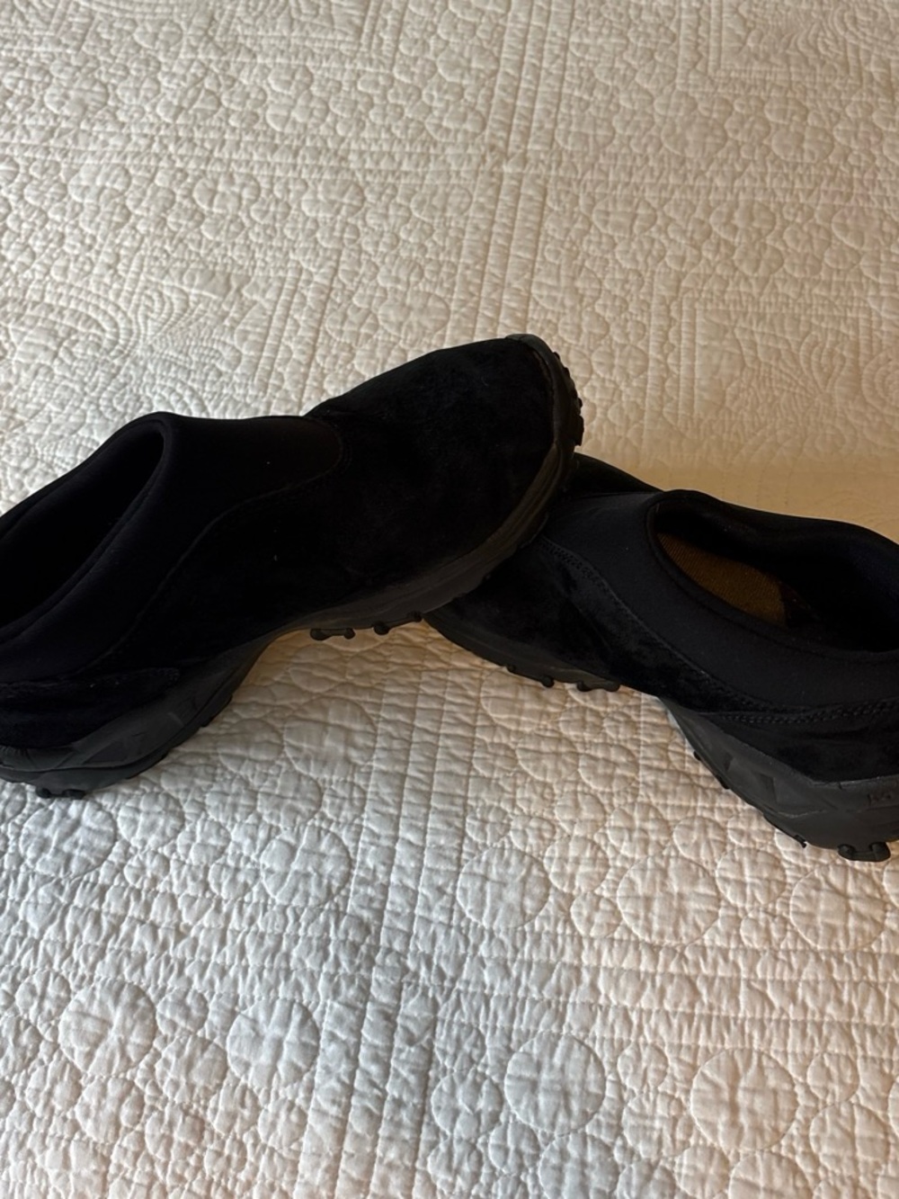 Merrell Black Slip-On Outdoor Loafers